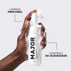 Espuma Massageadora MAJOR - Limpeza profunda e controle da oleosidade