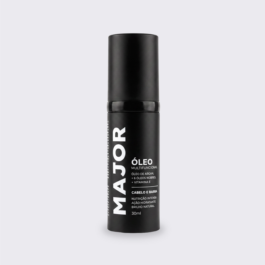 Óleo para Barba e Cabelo com Argan + 6 Óleos Nobres