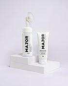 Kit Limpeza + Hidratação MAJOR - Espuma Massageadora e Hidratante Facial