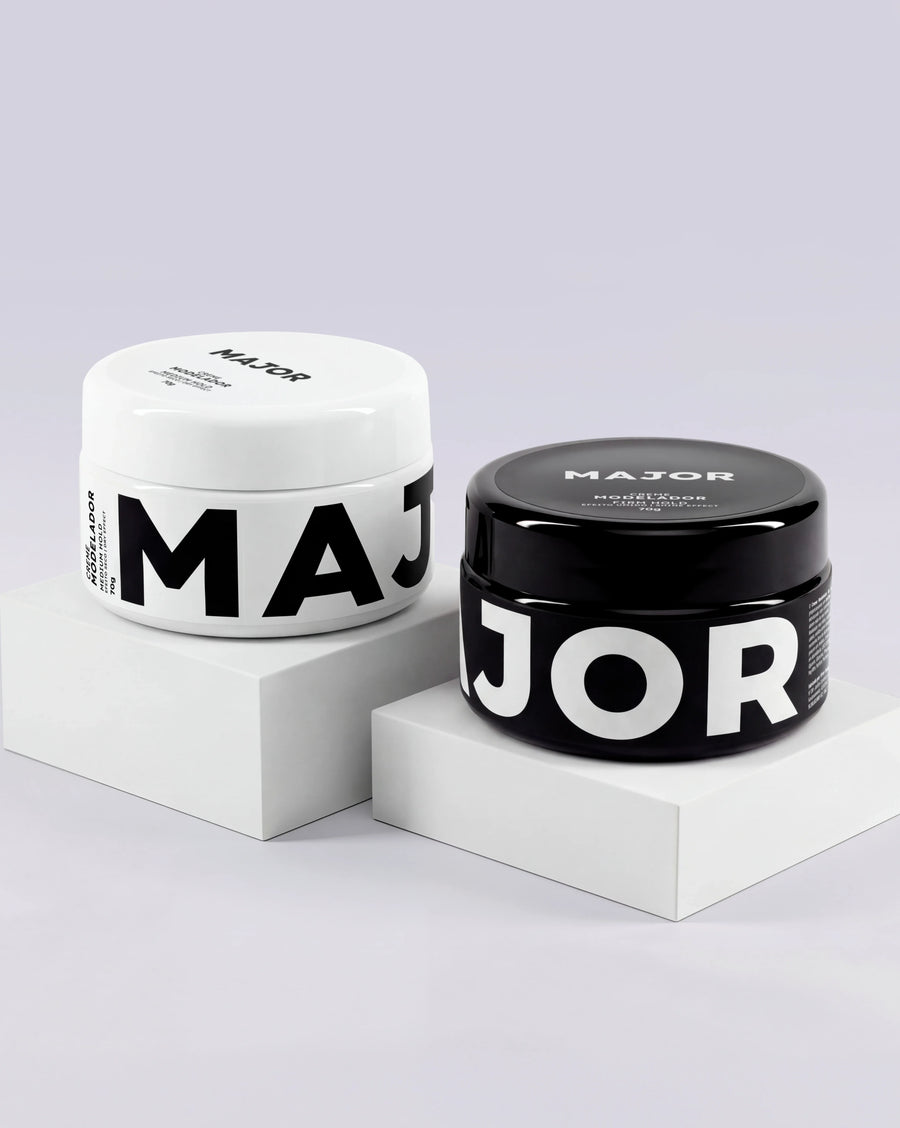 Kit Duo de Pomadas Modeladoras -  para Cabelo Masculino