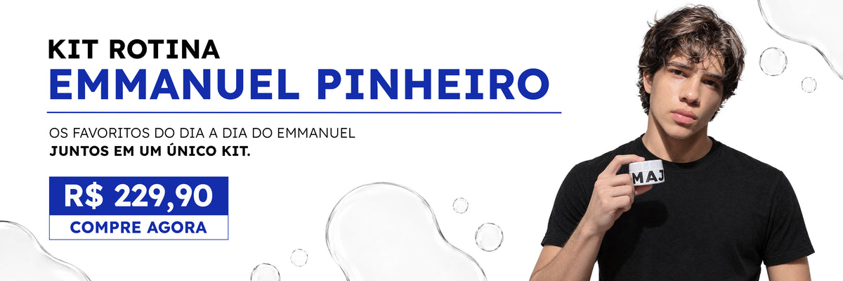 Banner Kit Rotina Emmanuel Pinheiro MAJOR - R$ 229,90