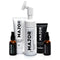 Kit skincare premium Major masculino com sérum, hidratante facial, espuma de limpeza e esfoliante
