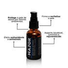 Resultados do sérum antissinais Major Skincare – firmeza, revitalização e efeito antioxidante contra rugas e flacidez